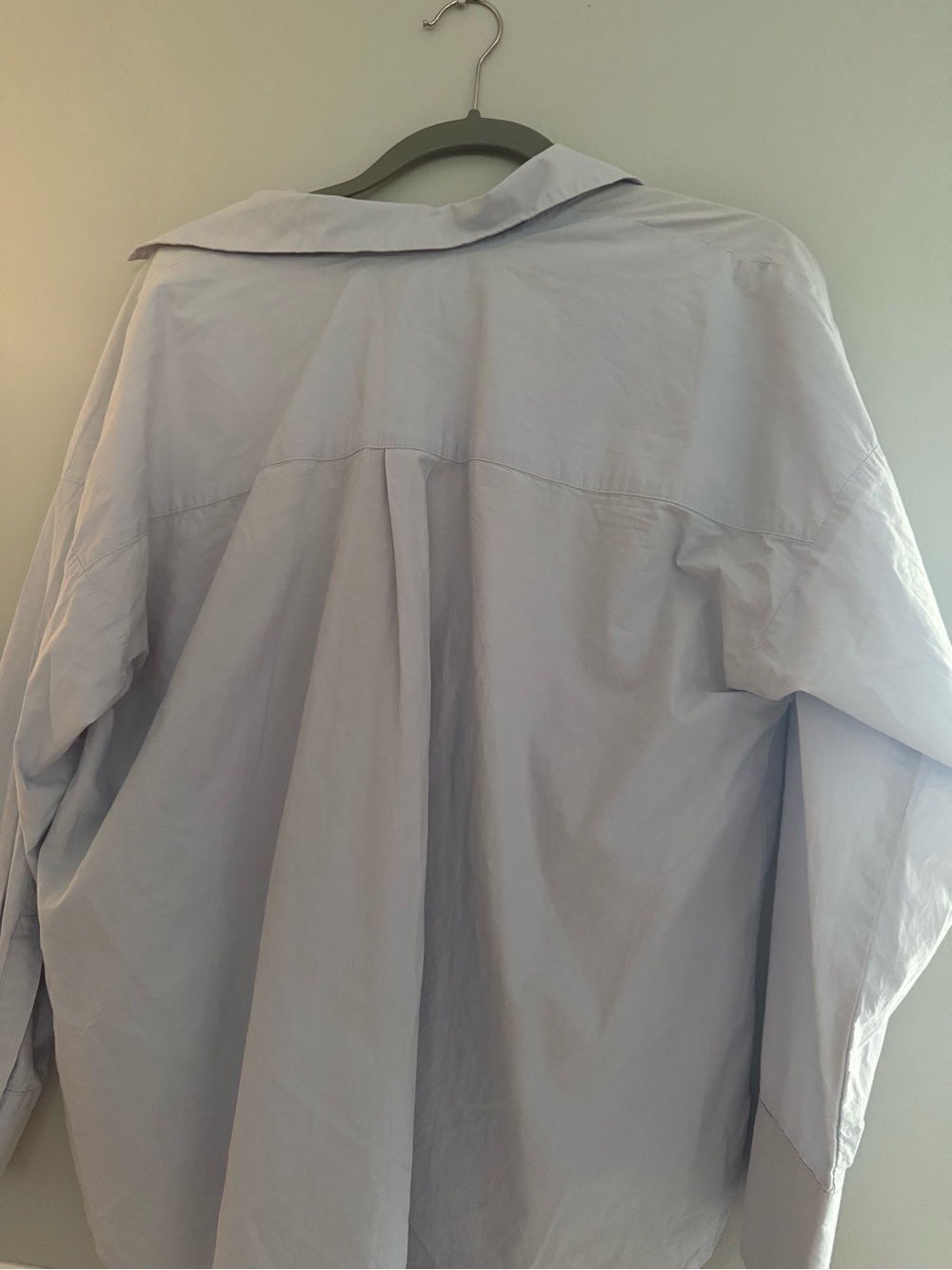 H&M Pale Blue Women’s Button-Down Dress Shirt - Picture 6 of 6